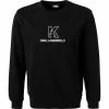 KARL LAGERFELD Sweatshirt 705035/0/512910/910 Baumwolle, Schwarz -striangebote 377461 master