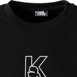 KARL LAGERFELD Sweatshirt 705035/0/512910/910 Baumwolle, Schwarz 9 KARL LAGERFELD Sweatshirt 705035/0/512910/910 Baumwolle, Schwarz -striangebote 377461 norm2