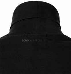 KARL LAGERFELD Pullover 755032/0/512226/990 Rollkragenshirt, Baumwolle, Schwarz -striangebote 377479 norm3
