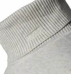 HUGO Pullover Siseono 50456007/107 Rollkragenpullover, Schurwolle, Kitt meliert, Kitt -striangebote 377537 norm3