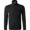 HUGO Pullover Siseono 50456007/410 Rollkragenpullover, Schurwolle, Navy