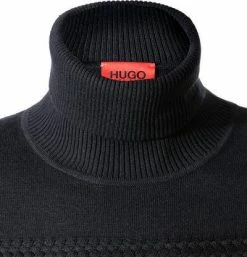 HUGO Pullover Siseono 50456007/410 Rollkragenpullover, Schurwolle, Navy -striangebote 377539 norm2