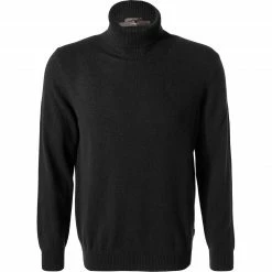 Windsor Pullover Cashmono 30028221/001 Rollkragenpullover, Reines Kaschmir, Schwarz