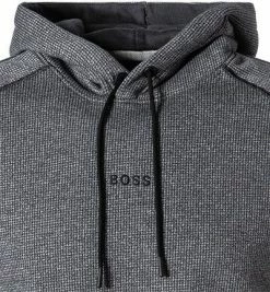 BOSS Hoody WeOpa 50456481/001 Hoodie, Baumwolle, Schwarz meliert, Schwarz 10 BOSS Hoody WeOpa 50456481/001 Hoodie, Baumwolle, Schwarz meliert, Schwarz -striangebote 377561 norm2