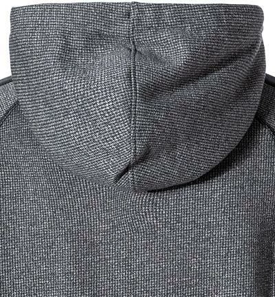 BOSS Hoody WeOpa 50456481/001 Hoodie, Baumwolle, Schwarz meliert, Schwarz 7 BOSS Hoody WeOpa 50456481/001 Hoodie, Baumwolle, Schwarz meliert, Schwarz – Bild 5