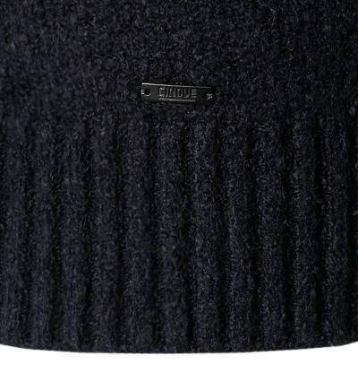 CINQUE Pullover Cizino 6020-7506/69 Rollkragenpullover, Baumwolle, Nachtblau 6 CINQUE Pullover Cizino 6020-7506/69 Rollkragenpullover, Baumwolle, Nachtblau – Bild 4