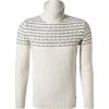 CINQUE Pullover Cibruno 6032-7519/10 Rollkragenpullover, Baumwolle, Creme meliert-grau gemustert, Creme 2 CINQUE Pullover Cibruno 6032-7519/10 Rollkragenpullover, Baumwolle, Creme meliert-grau gemustert, Creme -striangebote 377616 master