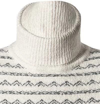 CINQUE Pullover Cibruno 6032-7519/10 Rollkragenpullover, Baumwolle, Creme meliert-grau gemustert, Creme 5 CINQUE Pullover Cibruno 6032-7519/10 Rollkragenpullover, Baumwolle, Creme meliert-grau gemustert, Creme – Bild 3