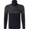 CINQUE Pullover Cibruno 6032-7519/69 Rollkragenpullover, Baumwolle, Nachtblau-grau gemustert, Nachtblau 2 CINQUE Pullover Cibruno 6032-7519/69 Rollkragenpullover, Baumwolle, Nachtblau-grau gemustert, Nachtblau -striangebote 377617 master