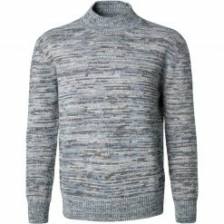 Marc O'Polo Pullover 129 6168 60110/V93 Schurwolle, Grau-blau meliert, Grau-blau