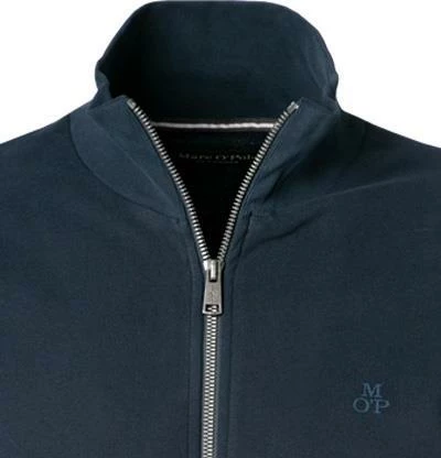 Marc O'Polo Sweatjacke 128 4061 57030/896 Bio Baumwolle, Nachtblau 5 Marc O'Polo Sweatjacke 128 4061 57030/896 Bio Baumwolle, Nachtblau – Bild 3
