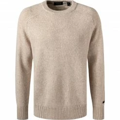 Scotch & Soda Pullover 164000/4307 Wolle-Alpaka, Hellbeige meliert, Hellbeige