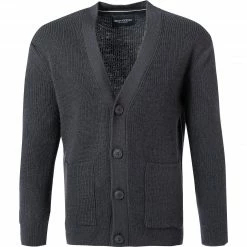 Marc O'Polo Cardigan 129 5103 61032/991 Schurwolle-Alpaka, Anthrazit