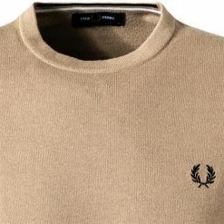 Fred Perry Pullover K9601/363 Wolle, Hellbraun -striangebote 377898 norm2