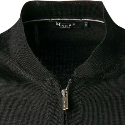 Maerz Cardigan 571900/595 Merinowolle, Schwarz 5 Maerz Cardigan 571900/595 Merinowolle, Schwarz – Bild 3