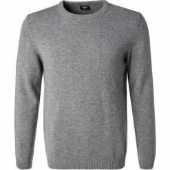 Maerz Pullover 447000/552 Merinowolle, Grau -striangebote 377948 norm