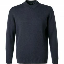 Maerz Pullover 447600/399 Stehkragenpullover, Merinowolle, Navy