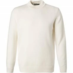 Maerz Pullover 447600/502 Merinowolle, Wollweiß, Weiß