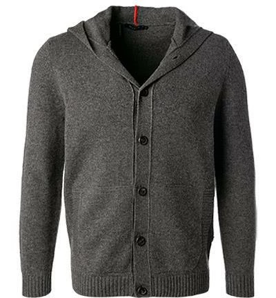 Maerz Cardigan 541900/552 Merinowolle, Grau 4 Maerz Cardigan 541900/552 Merinowolle, Grau – Bild 2