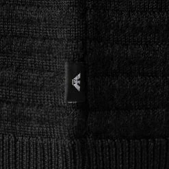 EMPORIO ARMANI Pullover 6K1MTG/1MD9Z/0999 Wolle-Mohair, Schwarz -striangebote 377996 norm3