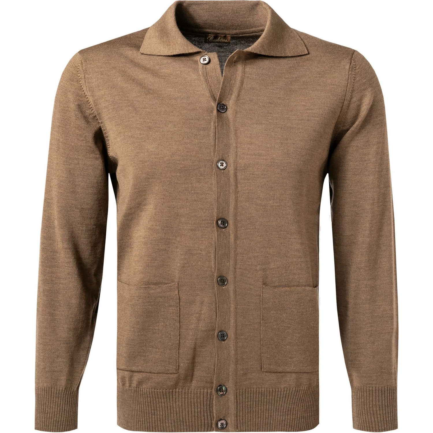 Stenströms Cardigan 420102/1355/254 Merinowolle waschbar, Nussbraun meliert, Nussbraun 3 Stenströms Cardigan 420102/1355/254 Merinowolle waschbar, Nussbraun meliert, Nussbraun