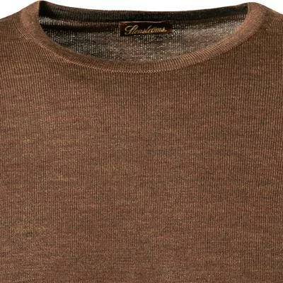 Stenströms Pullover 422280/1355/284 Merinowolle waschbar, Schokobraun 5 Stenströms Pullover 422280/1355/284 Merinowolle waschbar, Schokobraun – Bild 3
