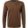 Stenströms Pullover 422281/1355/284 Merinowolle waschbar, Schokobraun meliert, Schokobraun -striangebote 378036 master