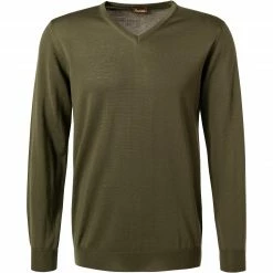 Stenströms Pullover 422281/1355/484 Merinowolle waschbar, Jägergrün