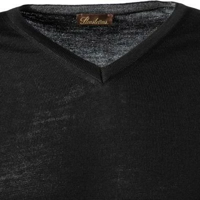 Stenströms Pullover 422281/1355/605 Merinowolle waschbar, Schwarz 5 Stenströms Pullover 422281/1355/605 Merinowolle waschbar, Schwarz – Bild 3