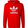 adidas ORIGINALS Trefoil Hoody red-white H06668 Hoodie, Baumwolle, Rot -striangebote 378075 master