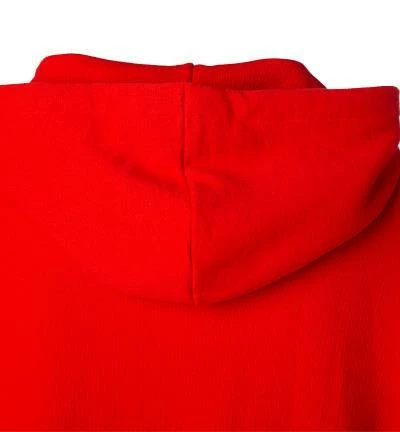 adidas ORIGINALS Trefoil Hoody red-white H06668 Hoodie, Baumwolle, Rot 7 adidas ORIGINALS Trefoil Hoody red-white H06668 Hoodie, Baumwolle, Rot – Bild 5