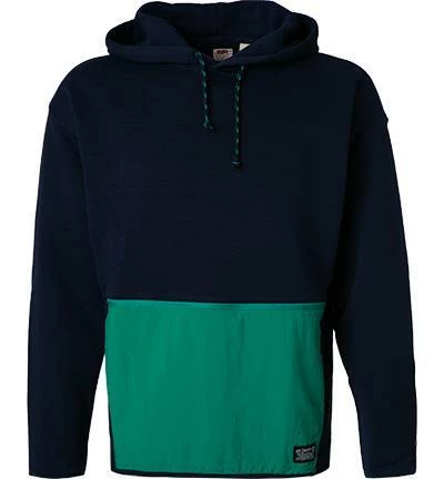 Levi's® Hoodie A0756/0001 Baumwolle, Navy-grün 3 Levi's® Hoodie A0756/0001 Baumwolle, Navy-grün – Bild 2