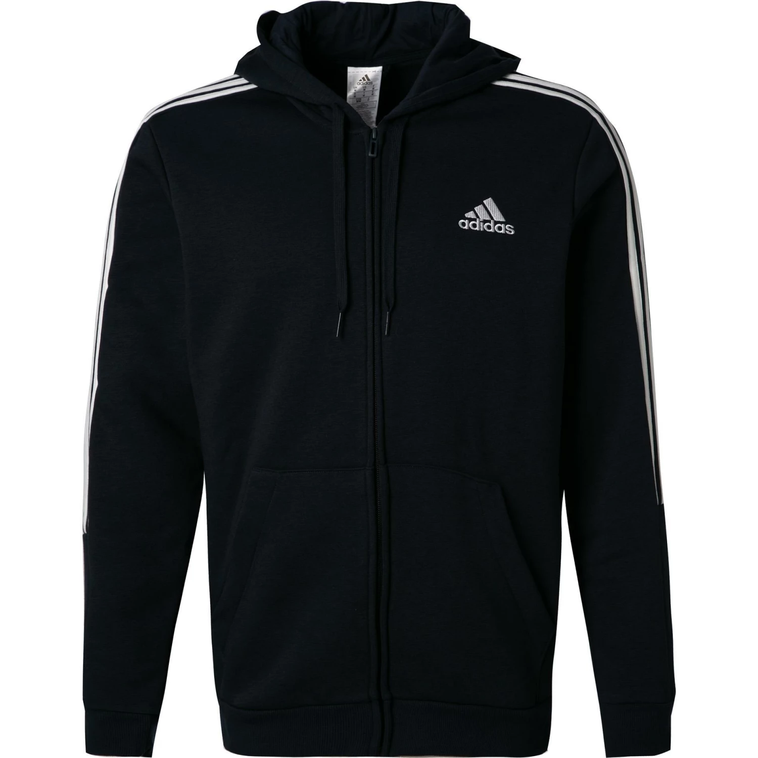 adidas ORIGINALS M CUT 3S FZ legink-white GK9587 Sweatjacke, Baumwolle, Dunkelblau meliert 3 adidas ORIGINALS M CUT 3S FZ legink-white GK9587 Sweatjacke, Baumwolle, Dunkelblau meliert