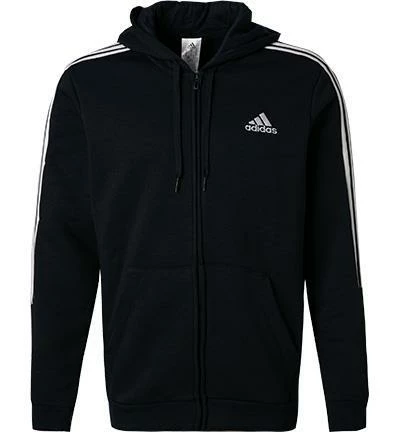 adidas ORIGINALS M CUT 3S FZ legink-white GK9587 Sweatjacke, Baumwolle, Dunkelblau meliert 4 adidas ORIGINALS M CUT 3S FZ legink-white GK9587 Sweatjacke, Baumwolle, Dunkelblau meliert – Bild 2