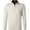 Tommy Hilfiger Troyer MW0MW12983/YBI Pima Baumwolle-Kaschmir, Ecru 2 Tommy Hilfiger Troyer MW0MW12983/YBI Pima Baumwolle-Kaschmir, Ecru -striangebote 378141 master