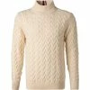 Tommy Hilfiger Pullover MW0MW19578/YBI Stehkragenpullover, Wolle, Ecru -striangebote 378154 master