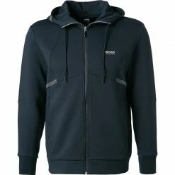BOSS Sweatjacke Saggy 50458851/410 Baumwolle, Navy