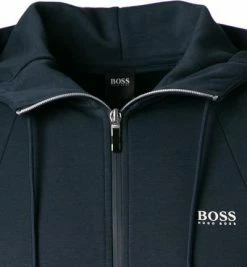 BOSS Sweatjacke Saggy 50458851/410 Baumwolle, Navy 9 BOSS Sweatjacke Saggy 50458851/410 Baumwolle, Navy -striangebote 378159 norm2
