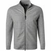 HACKETT Cardigan HM702720/945 Strickjacke, Merinowolle wattiert, Grau meliert, Grau -striangebote 378232 master