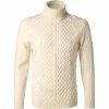 HACKETT Pullover HM702718/814 Rollkragenpullover, Merinowolle-Kaschmir, Wollweiß, Ecru 1 HACKETT Pullover HM702718/814 Rollkragenpullover, Merinowolle-Kaschmir, Wollweiß, Ecru -striangebote 378240 master