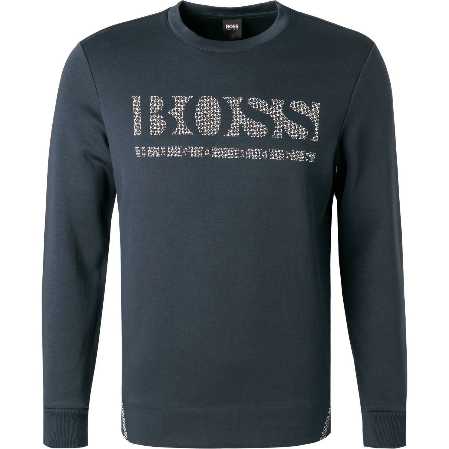 BOSS Sweatshirt Salbo Iconic 50456419/410 Baumwolle, Navy 3 BOSS Sweatshirt Salbo Iconic 50456419/410 Baumwolle, Navy