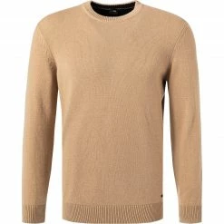 BOSS Pullover Kontreal 50434315/262 Wolle, Beige, Mittelbeige