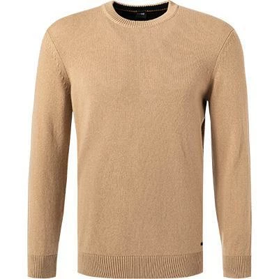 BOSS Pullover Kontreal 50434315/262 Wolle, Beige, Mittelbeige 4 BOSS Pullover Kontreal 50434315/262 Wolle, Beige, Mittelbeige – Bild 2