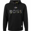 BOSS Hoodie WBounce 50461971/002 NBA Capsule Kollektion, Baumwolle, Schwarz, Schwarz-lila