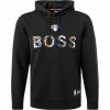 BOSS Hoodie WBounce 50461971/004 NBA Capsule Kollektion, Baumwolle, Schwarz, Schwarz-blau