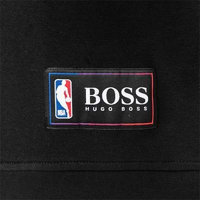 BOSS Sweatshirt Windmill 50461981/002 NBA Capsule Kollektion, Baumwolle, Schwarz, Schwarz-lila 6 BOSS Sweatshirt Windmill 50461981/002 NBA Capsule Kollektion, Baumwolle, Schwarz, Schwarz-lila – Bild 4