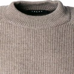 Falke Pullover 60181/5104 Schurwolle-Kaschmir, Braun meliert, Braun -striangebote 378410 norm2