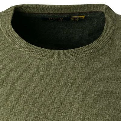 Polo Ralph Lauren Pullover 711667378/010 Big&Tall, Wolle, Olivgrün meliert, Olive 5 Polo Ralph Lauren Pullover 711667378/010 Big&Tall, Wolle, Olivgrün meliert, Olive – Bild 3