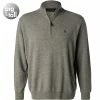 Polo Ralph Lauren Pullover 711723053/007 Troyer, Big&Tall, Wolle, Grau meliert, Grau