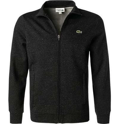 LACOSTE Sweatjacke SH1559/H88 Baumwolle, Anthrazit meliert, Anthrazit 4 LACOSTE Sweatjacke SH1559/H88 Baumwolle, Anthrazit meliert, Anthrazit – Bild 2